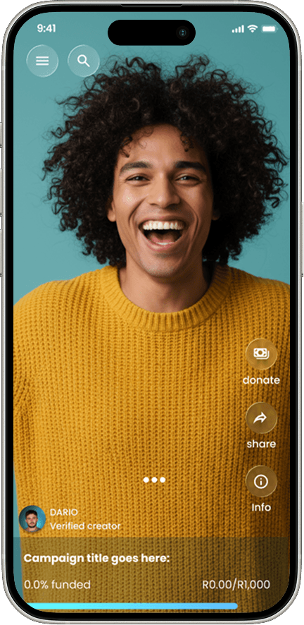 Milli app on an iPhone